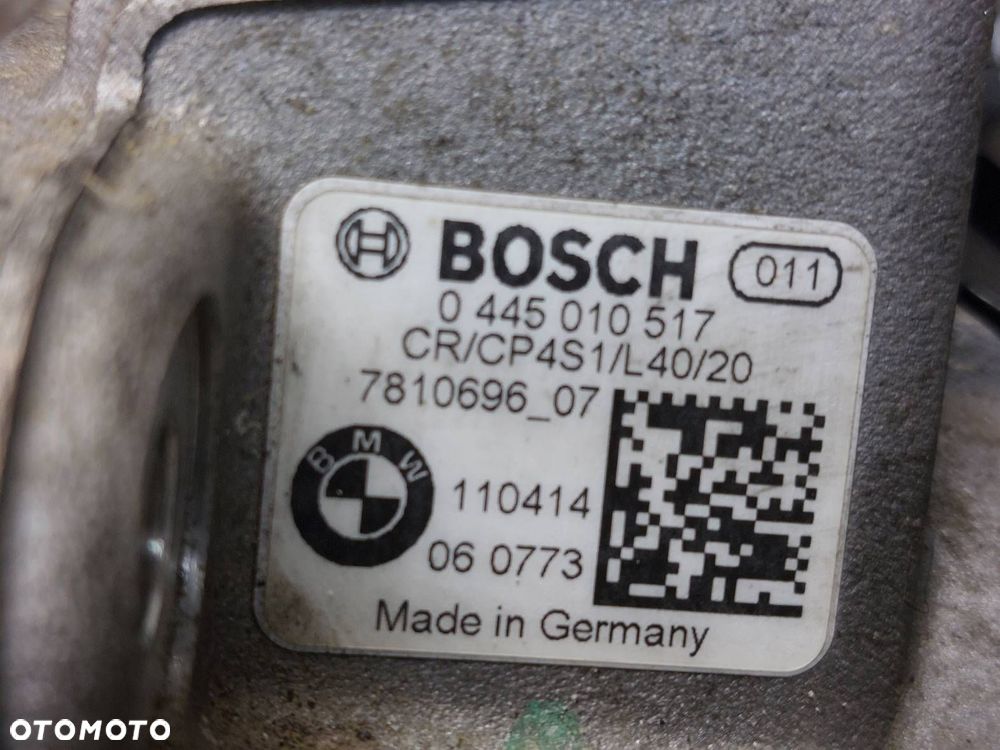 POMPA WTRYSKOWA WTRYSKIWACZE KOMPLET BMW F11 2.0 D N47 0445010517 7810702 - 3