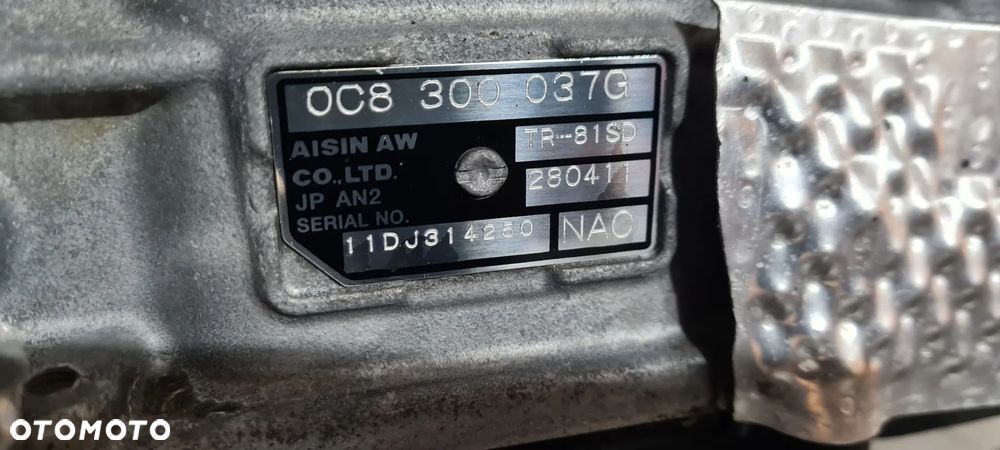 VW TOUAREG 7P 10-18R SKRZYNIA AISIN NAC 8 BIEGOW 3.0 TDI CRCA KOMPLETNA ZE SPRZEGLEM 0C8300037G TR-81 SD - 3