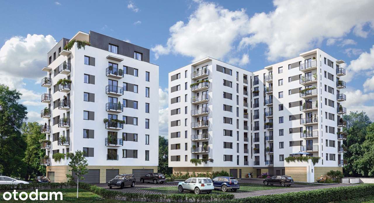 1-pokojowe mieszkanie 27m2 + loggia