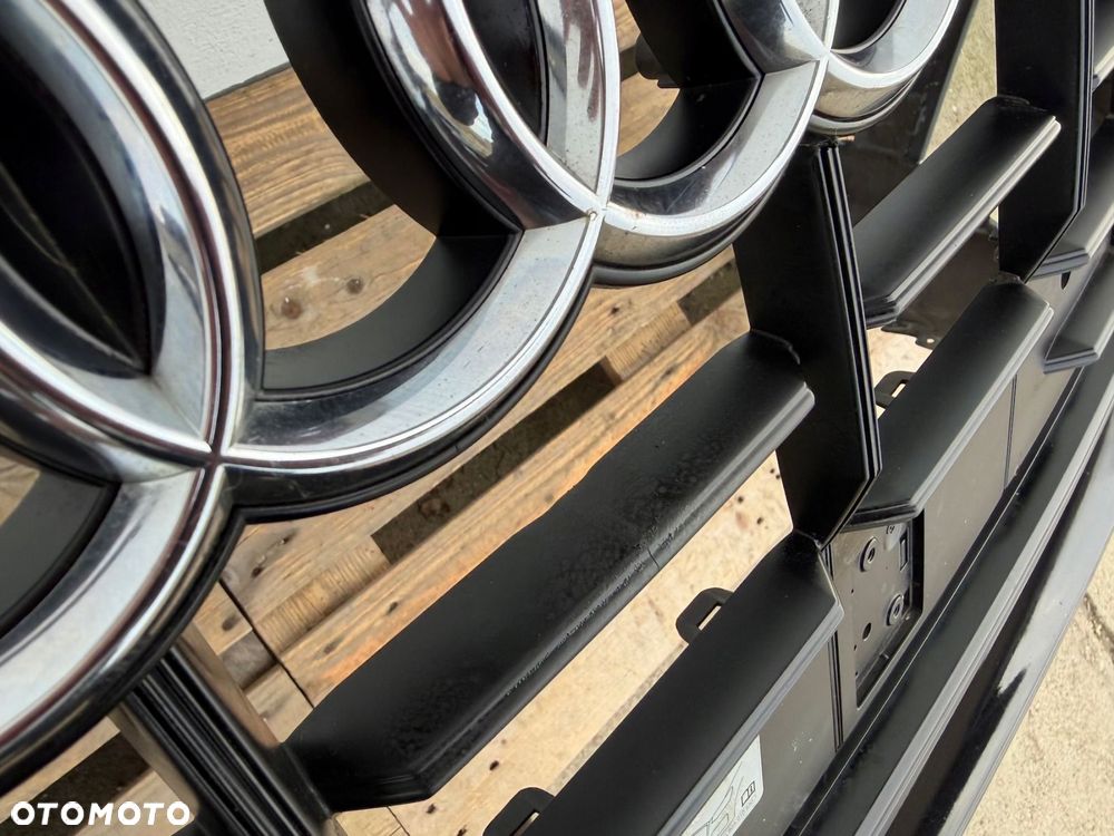 zderzak przód przedni audi q8 4m8 2018- s-line 4m8807437d + grill atrapa - 5