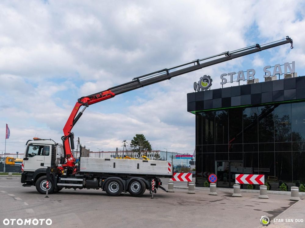 MAN TGS 28.440 6x4H PALFINGER PK 26002 EH HDS Żuraw Wywrotka Chwytak - 26