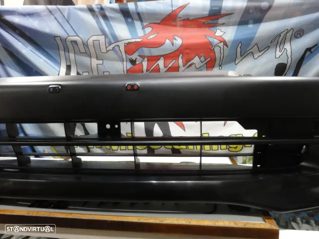 Para-choques + Lip / spoiler frontal Honda civic 92-95 4 portas EG8, EG9, EH8, EH9 Type R style em plástico ABS - 5