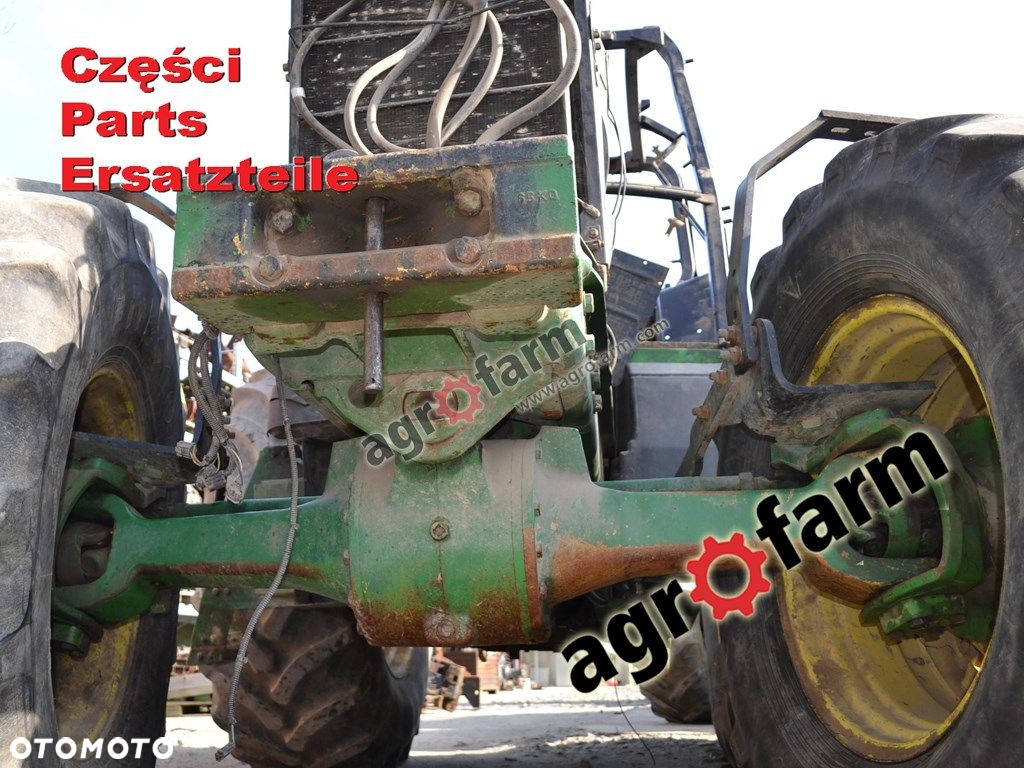 John Deere 7800 części, skrzynia biegów, silnik - 4