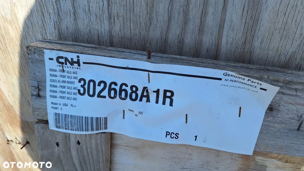 oś przednia mechanizm różnicowydo case 302668a1r 9380 QUADTRAC - 8