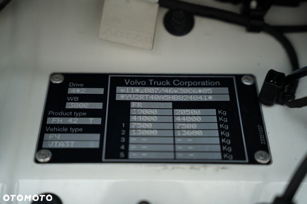 Volvo FH 500 / NISKA KABINA / I-SHIFT / ALUFELGI - 38