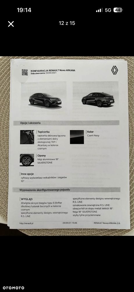 Renault Arkana 1.6 E-TECH R.S Line MMT - 13