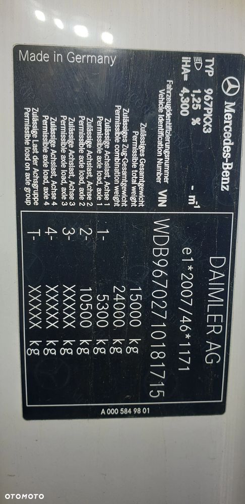 Mercedes-Benz Atego 1524, ładowność 7.600 kg, 18 palet - 31