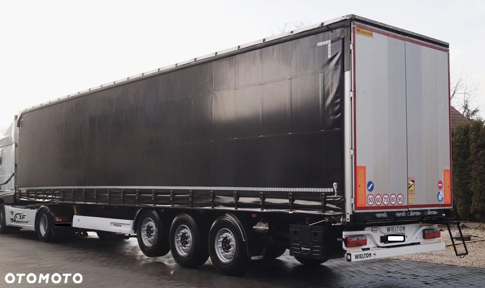 Wielton STANDARD OŚ PODNOSZONA SAF TARCZE /PODNOSZONY DACH - 2