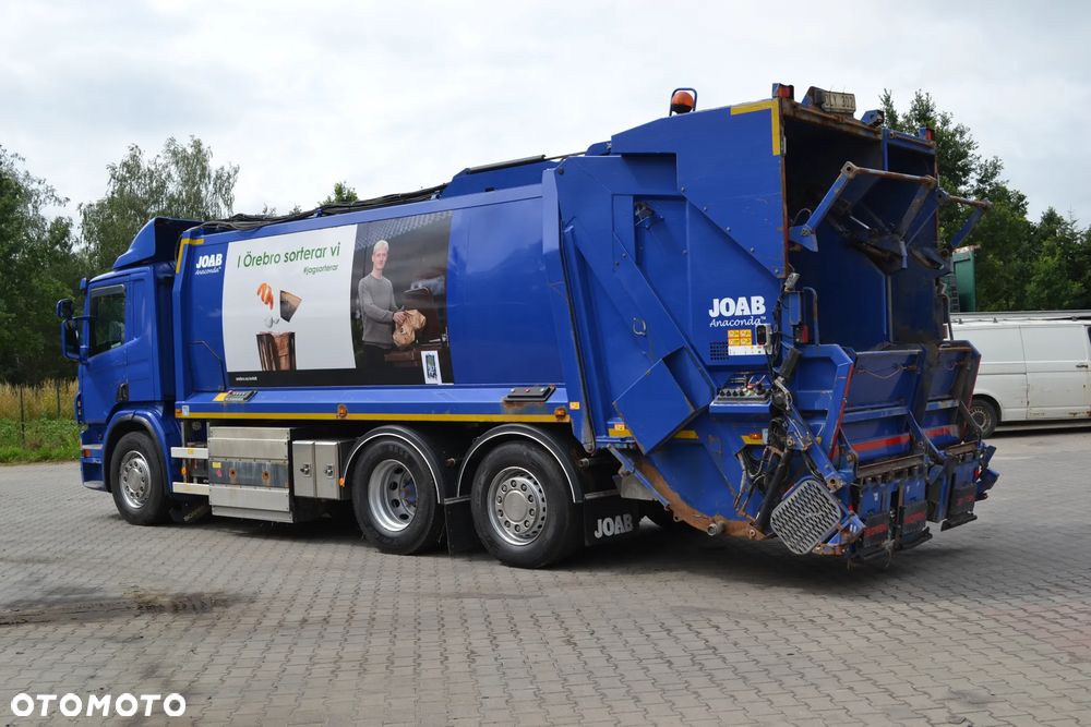 Scania P 310 CNG ŚMIECIARKA DWIE KOMORY JOAB ANACONDA - 3
