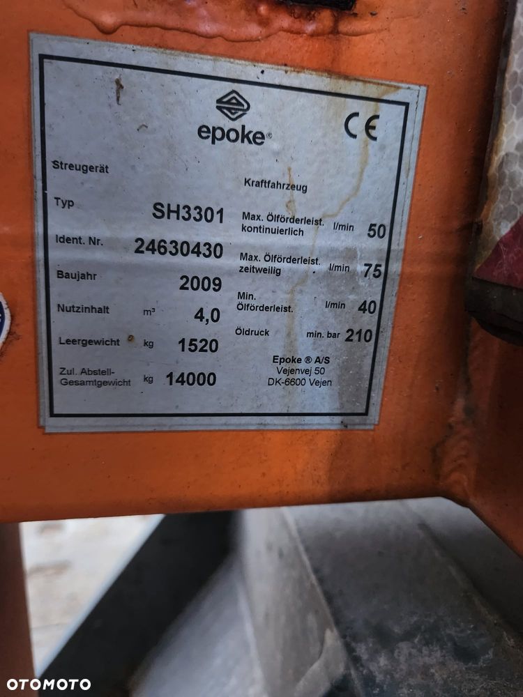 EPOKE SH3301 Piaskarka Solarka Posypywarka  Faktura VAT marża - 3