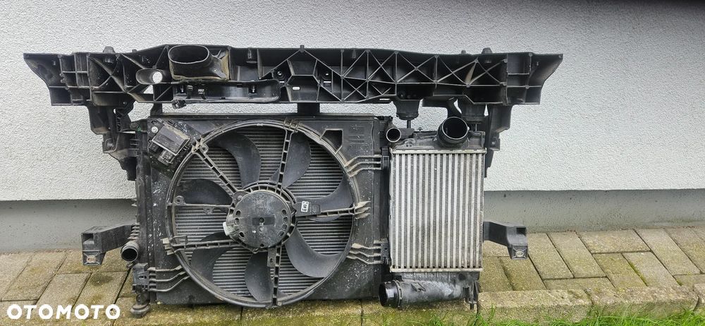 Pas przedni kompletny z chłodnicami komplet chłodnic Renault Scenic 4 IV - 2