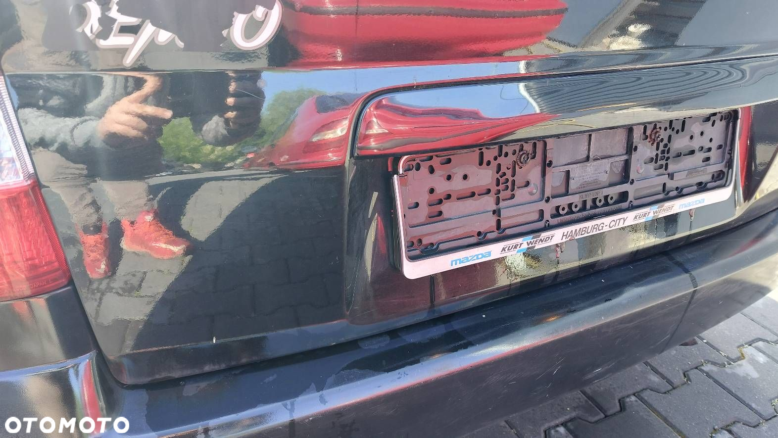 KOMPLETNY TYŁ DEMIO I A3F KLAPA BAGAŻNIKA ZDERZAK TYŁ LAMPY SPOILER - 7