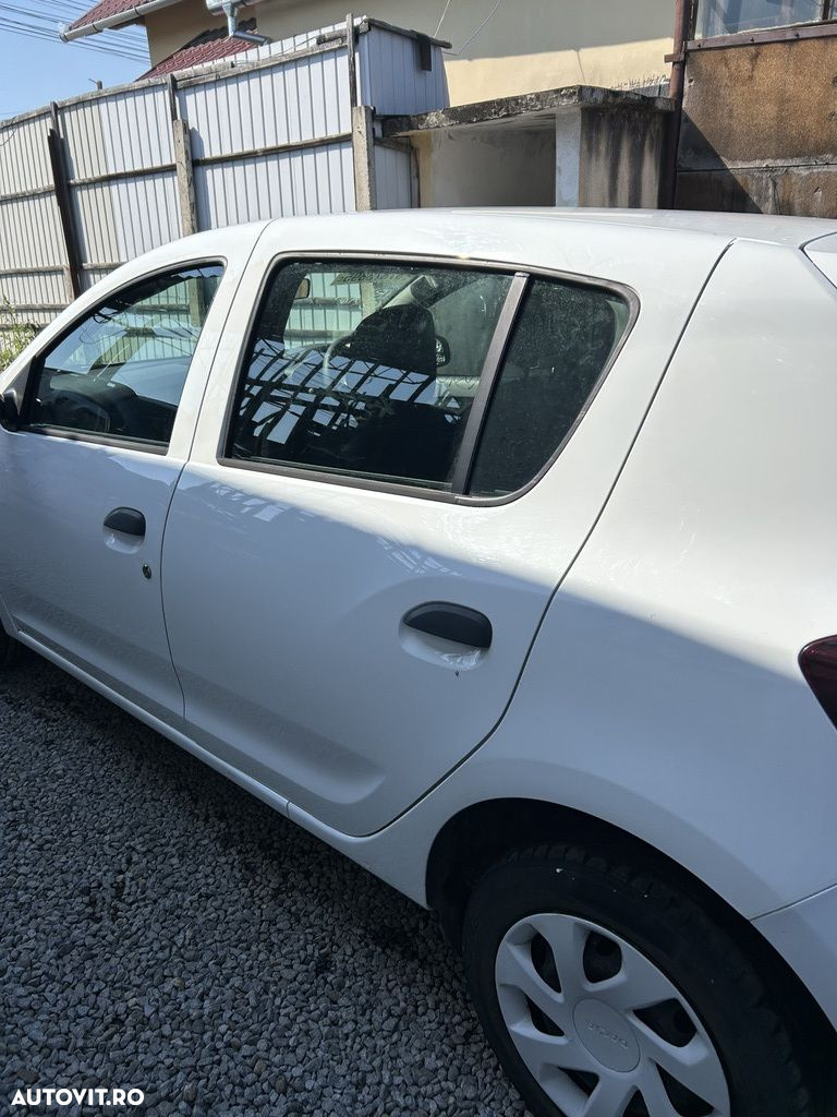 Usa Stanga Spate Dacia Sandero 2 Facelift 2016 - 2020 Hatchback 4 Usi ALB (1327) - 2