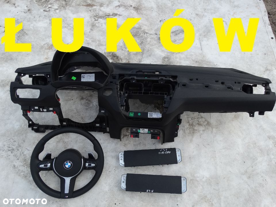 BMW X1 F48 USA EUROPA WNĘTRZE TAPICERKA BOCZKI KONSOLA WYKŁADZINA - 5