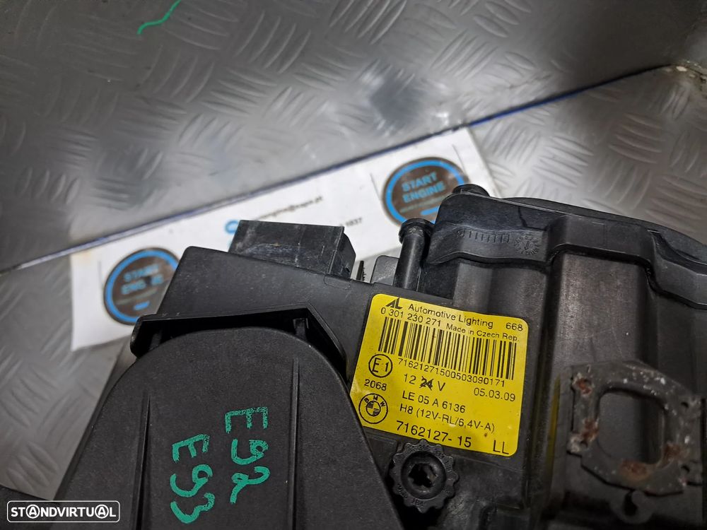 Farol Otica BMW Serie 3 E92 E93 bi-xenon esquerdo - 3