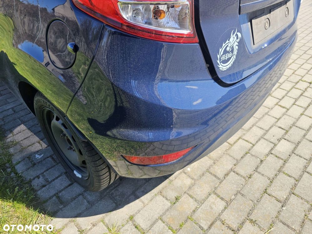 zderzak tylny ford fiesta mk7 3d blazer blue - 3