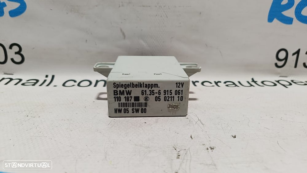 CENTRALINA MODULO ESPELHO ESPELHOS REBATIVEIS MINI COOPER S R57 CABRIO 61356915061 6915061 R55 R55 LCI CLUBMAN R56 R56 LCI R57 LCI CABRIO R58 COUPE R59 ROADSTER R60 COUNTRYMAN R61 PACEMAN BMW Z4 E85 E86 - 1