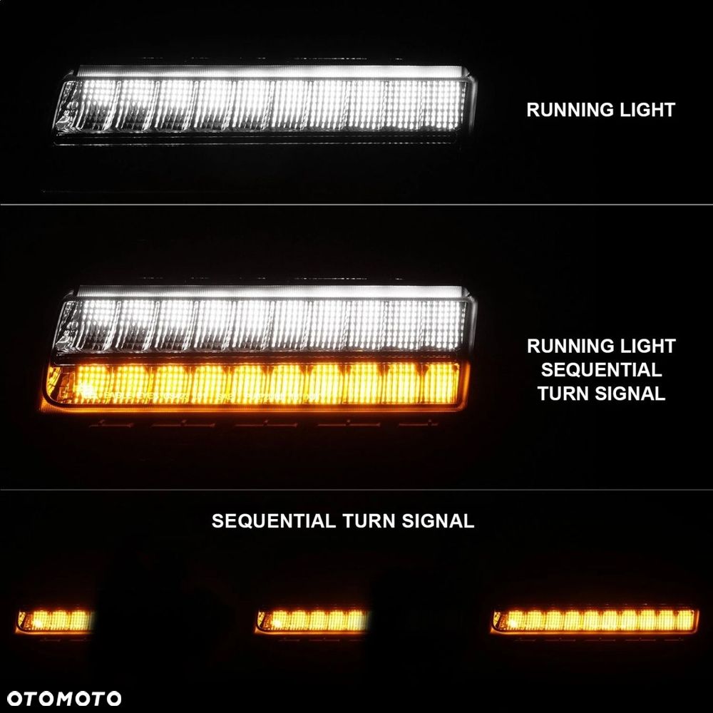 Kierunkowskaz Migacz światła Dzienne Full Led Jeep Wrangler jl IV Gladiator - 7