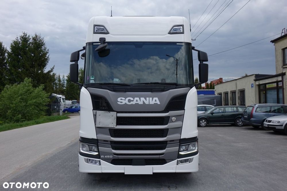 Scania R450 B6x2*4LA/ TANDEM / ZESTAW PRZESTRZENNY 120m3 / PRZEJAZDOWY / FIRANKA / E6 / AUTOMAT / RETARDER / OŚ PODNOSZONA SKRĘTNA - 2