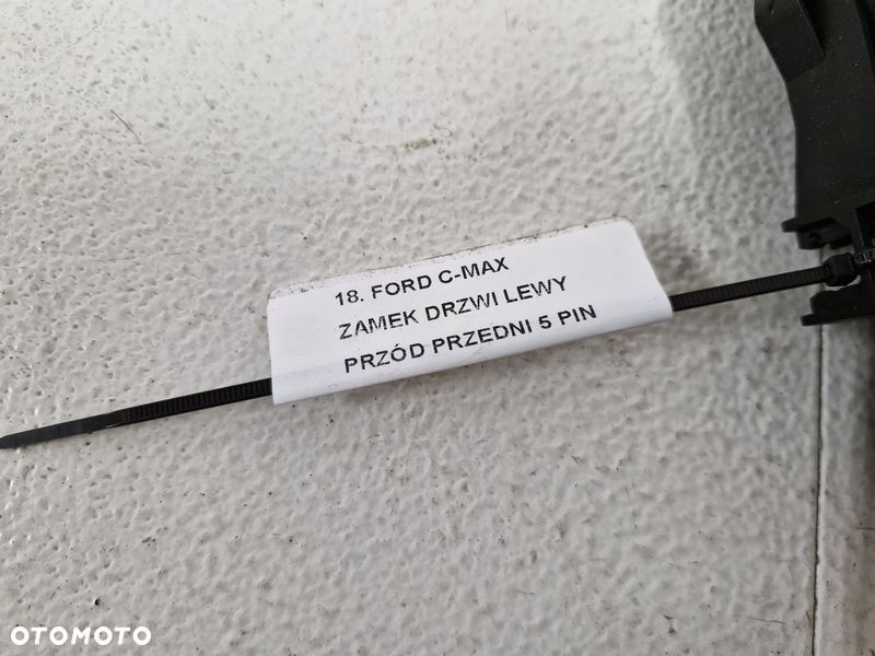 ford c-max mk2 fiesta mk7 zamek drzwi lewy przód przedni 5 pin eu am5a-u21813-af - 7