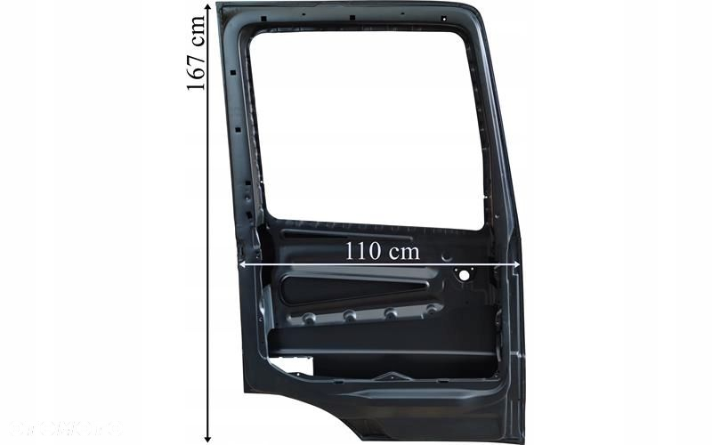 MERCEDES ACTROS MP2 MP3 DRZWI LEWE niska kabina BUDOWLANE - 2