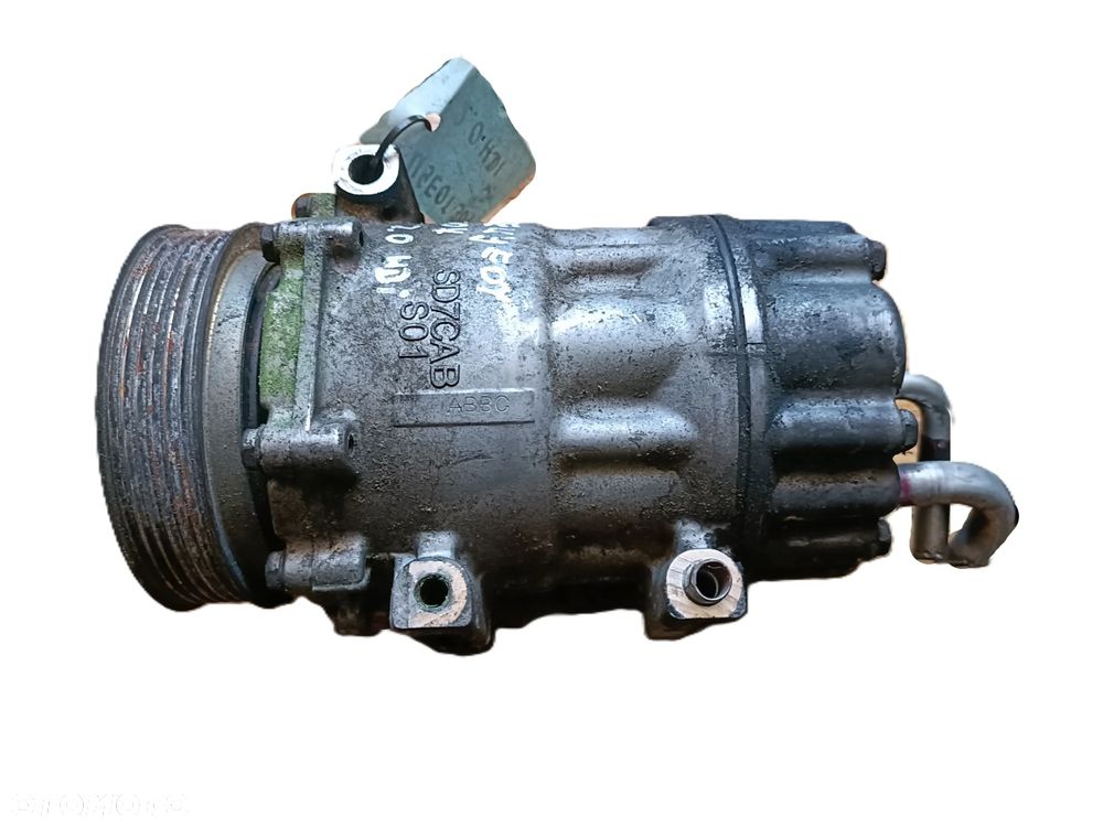 PEUGEOT 307 I 01-05 2,0 HDI sprężarka kompresor klimatyzacji SANDEN 9651911380 * - 3