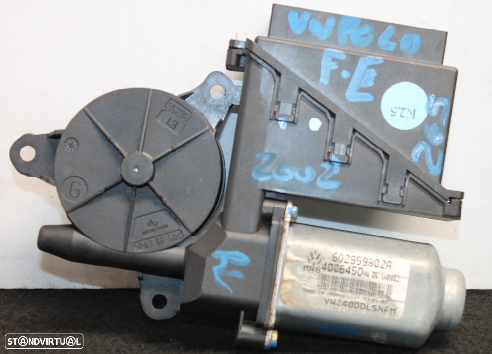 MOTOR ELEVATÓRIO DO VIDRO DIANTEIRO ESQUERDO VW POLO - 2