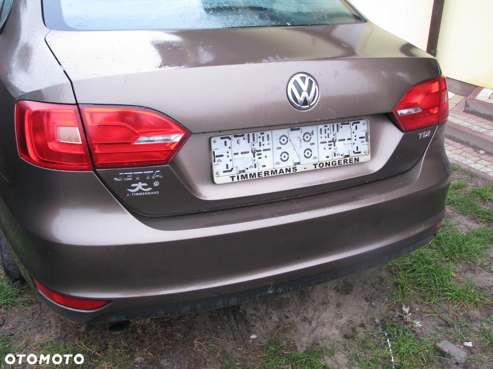 VOLKSWAGEN JETTA VI 2012 ROK 1.6 TDI CAY LAKIER LH8Z  LHW MASKA ATRAPA wózek sanki - 5
