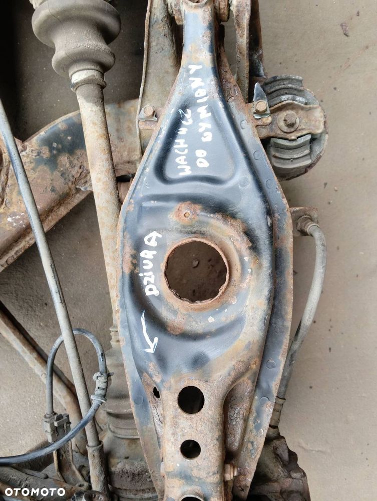 KOMPLETNE ZAWIESZENIE BELKA SANKI TYŁ + DYFER MOST MERCEDES W202 2.2 CDI - 3