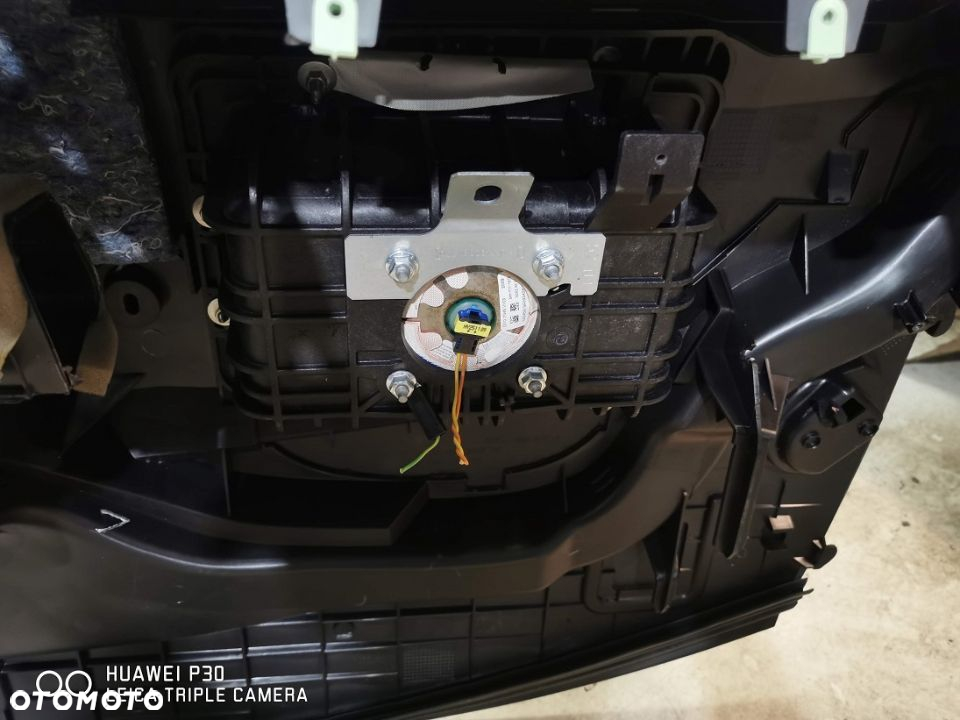 Peugeot 3008  DESKA ROZDZIELCZA konsola kokpit pulpit poduszki airbag pasy KOMPLET ORYGINALNY  Gdynia - 7