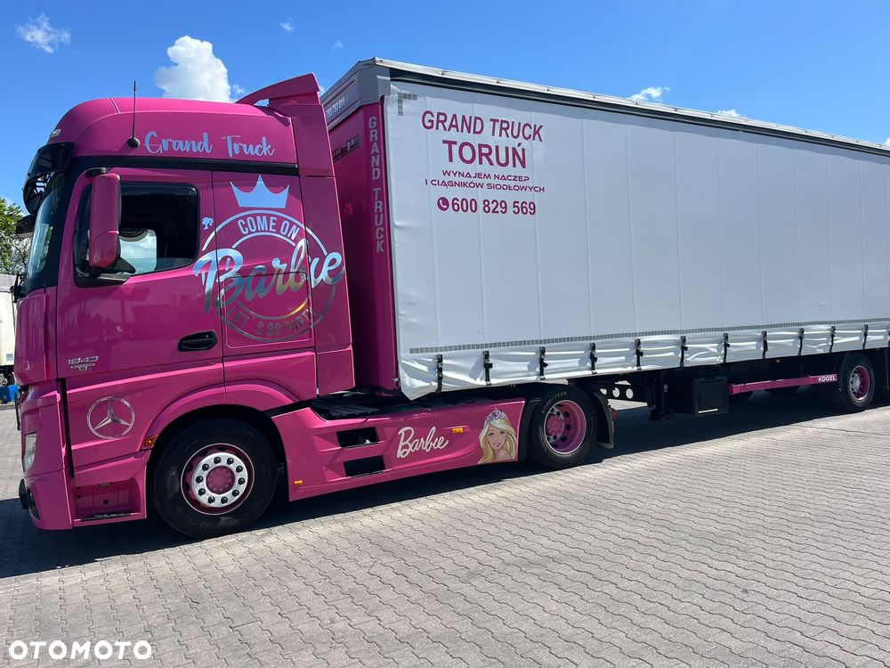 Mercedes-Benz Wynajem MERCEDES ACTROS LOW DECK - 3