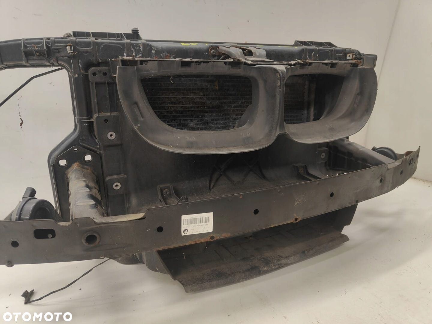 BMW e87 e81 PAS PRZEDNI KOMPLET BELKA CHŁODNICE WENTYL 116i benzyna n43 - 3