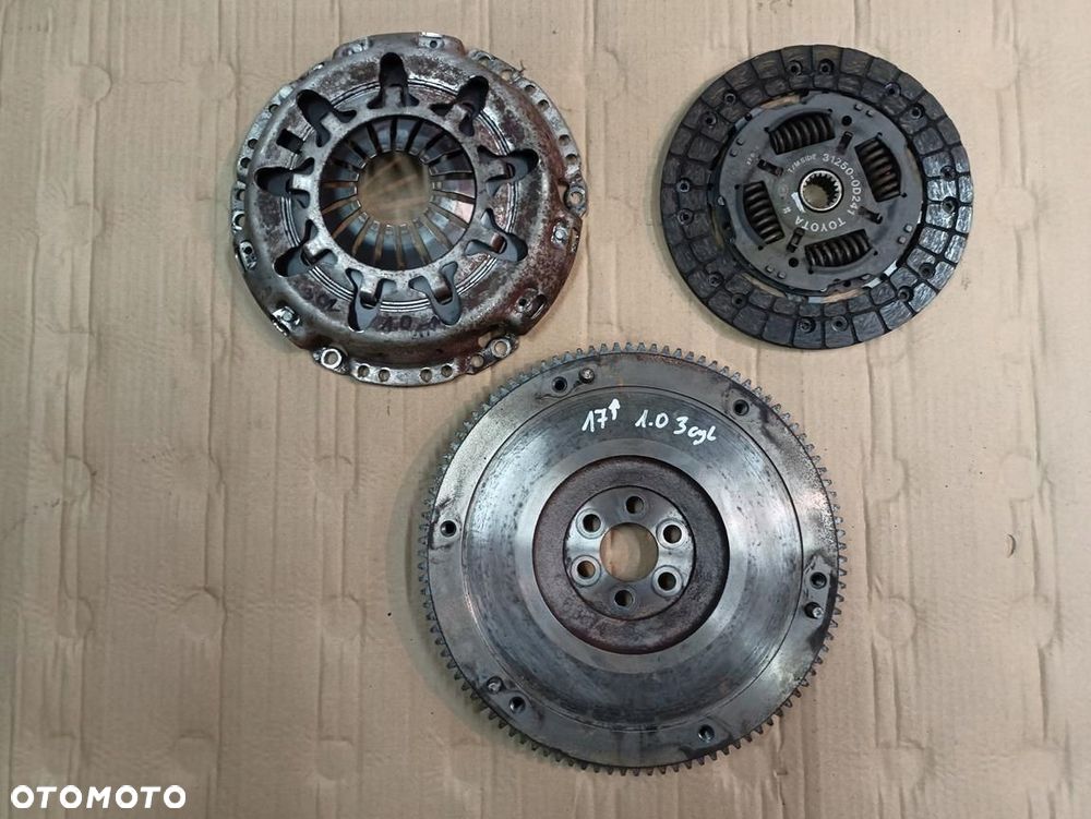 toyota yaris iii aygo ii 14-20 1.0 1kr sprzęgło tarcza docisk - 2