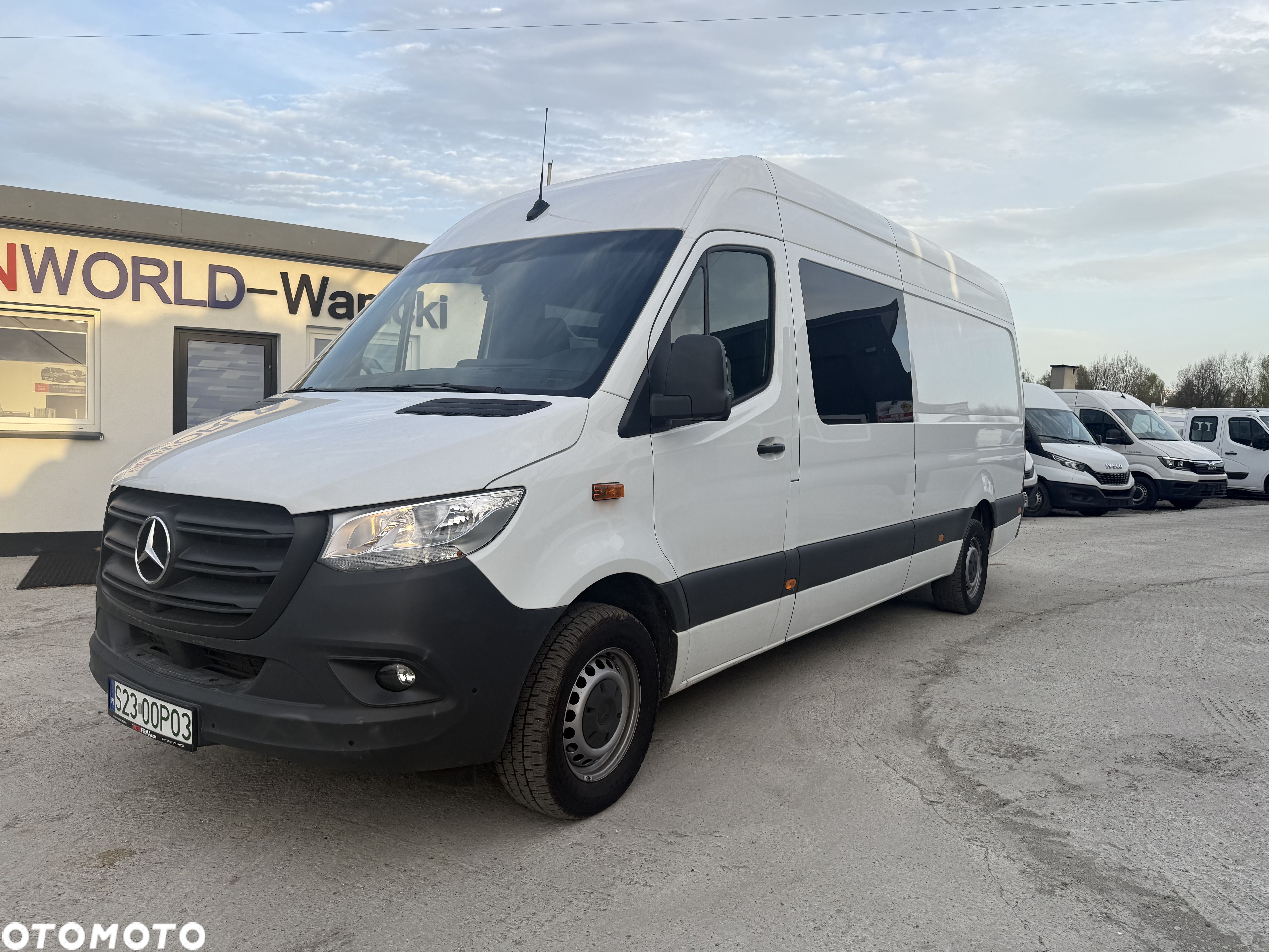 Mercedes-Benz SPRINTER  BRYGADÓWKA 7 OSOB FULL POCJA KAMERY 360 - 1