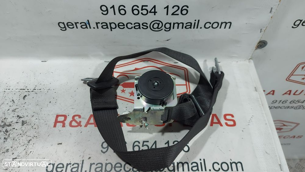 Cinto de Segurança Frente Esquerdo Opel Corsa D 607707500E Original - 2