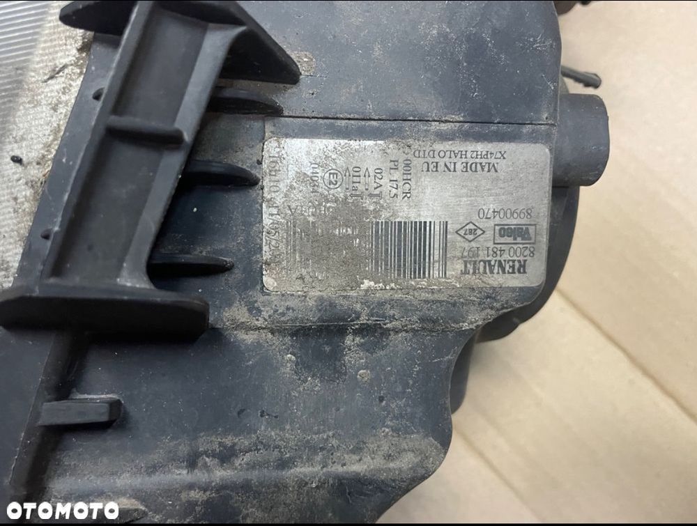 Reflektor lampa lampy przód lewa prawa renault laguna II 2 lift - 8