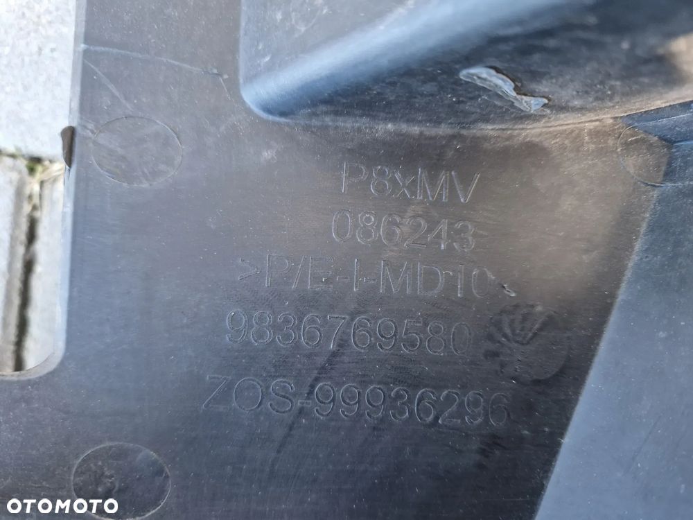ŚLIZGI ZDERZAKA PRZEDNIEGO PEUGEOT 3008 II 5008 II LIFT 2020-- - 6