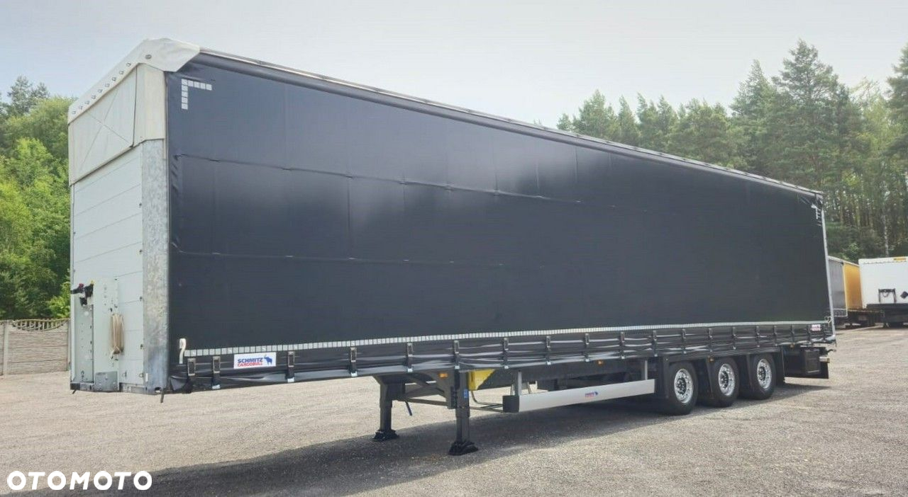 Schmitz Cargobull Firana Mega, Oś podnoszona - 4
