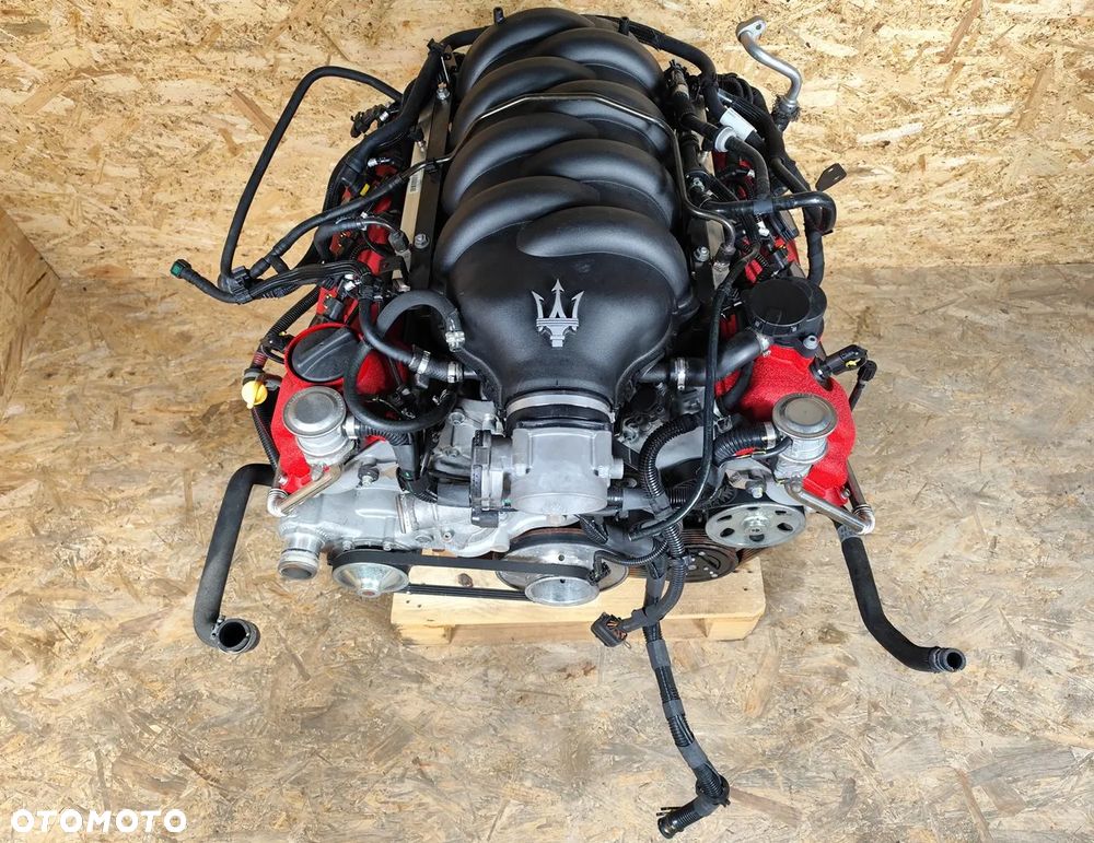 SILNIK KOMPLETNY MASERATI GRANTURISMO 4.7 L 450KM 2013r - M145S + Gwarancja - 4
