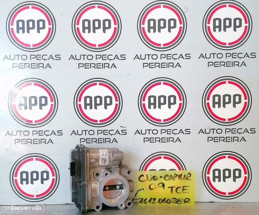 Borboleta de admissão Renault 0.9 TCE, referência 161206038R. - 1
