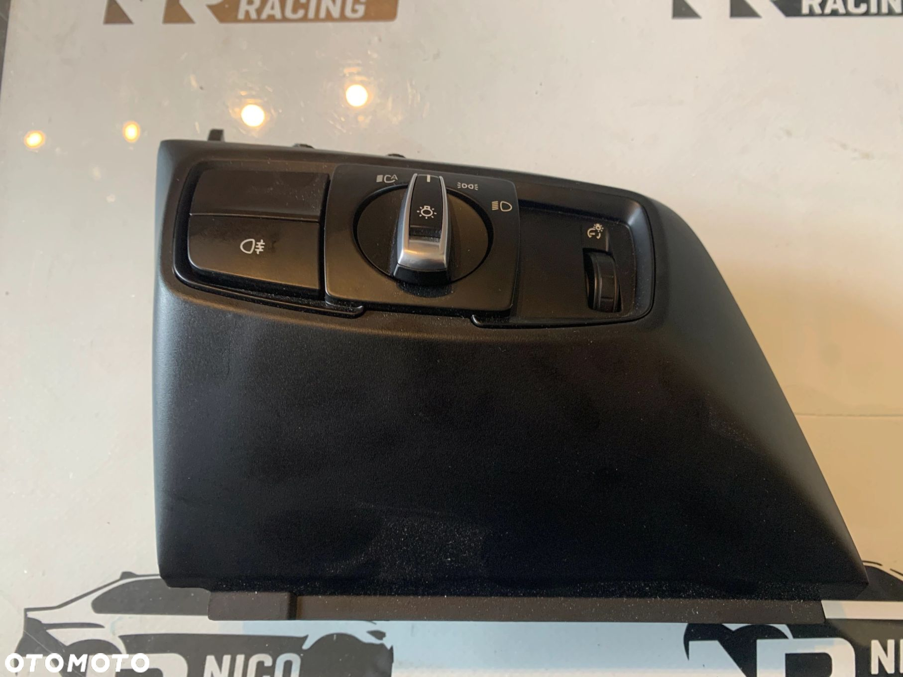 PANEL PRZEŁĄCZNIK ŚWIATEŁ BMW X5 F15 X6 F16 2 F45 F46 i3 I01 9865812 - 2