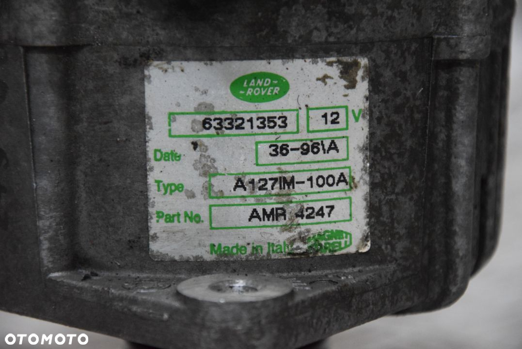 LAND ROVER DISCOVERY I 300 3.9 ALTERNATOR - 2