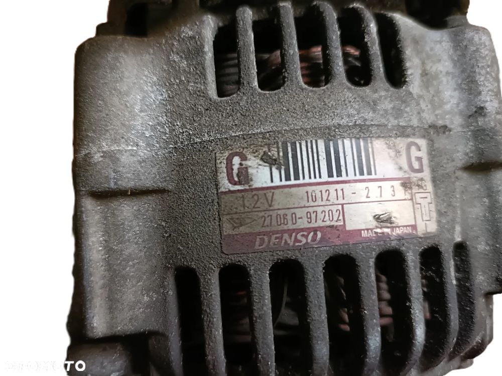 DAIHATSU CUORE VI 1.0 B 03-07 r. ALTERNATOR DENSO 27060-97202* - 4
