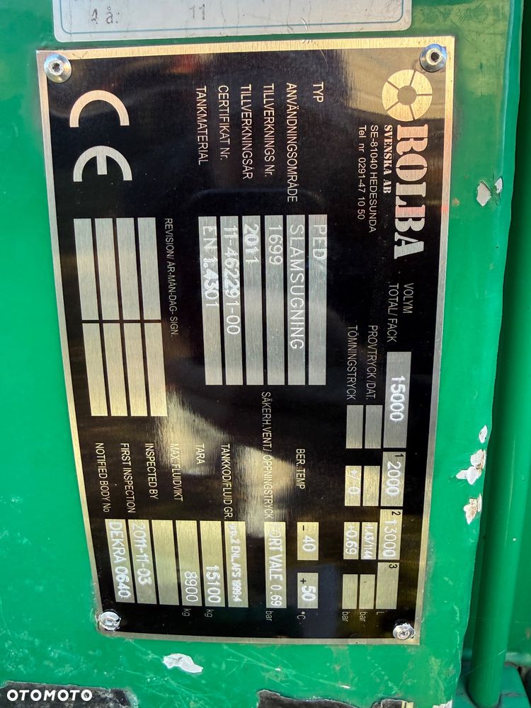 Scania P380 ASENIZACJA ROLBA 15 TYS L szambiarka kiprowana EURO 6 - 23