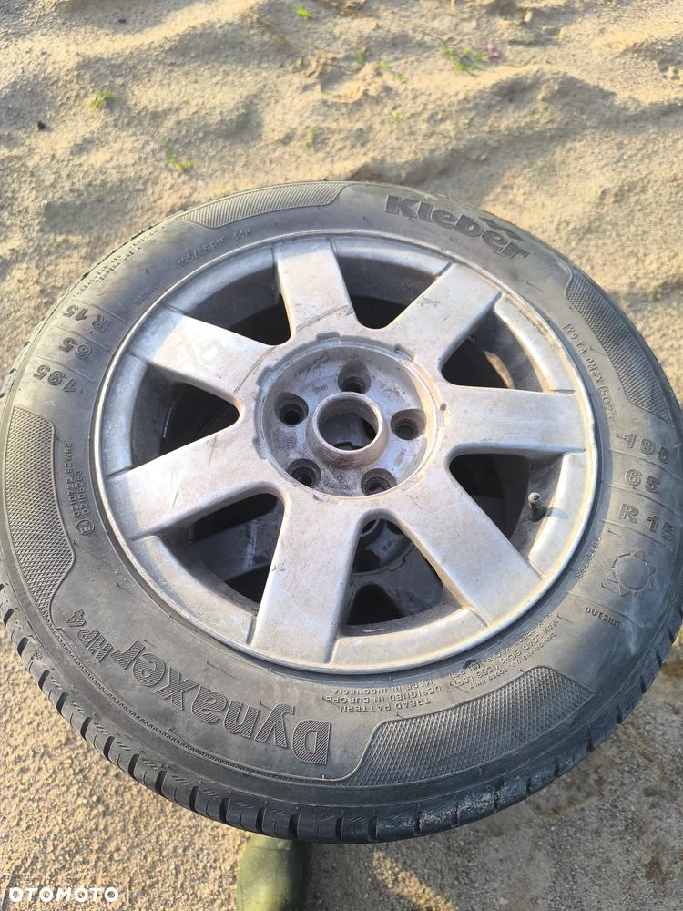 Komplet kół aluminiowych 15" 5x112 195/65 R15 Kleber VW Passat Audi - 1