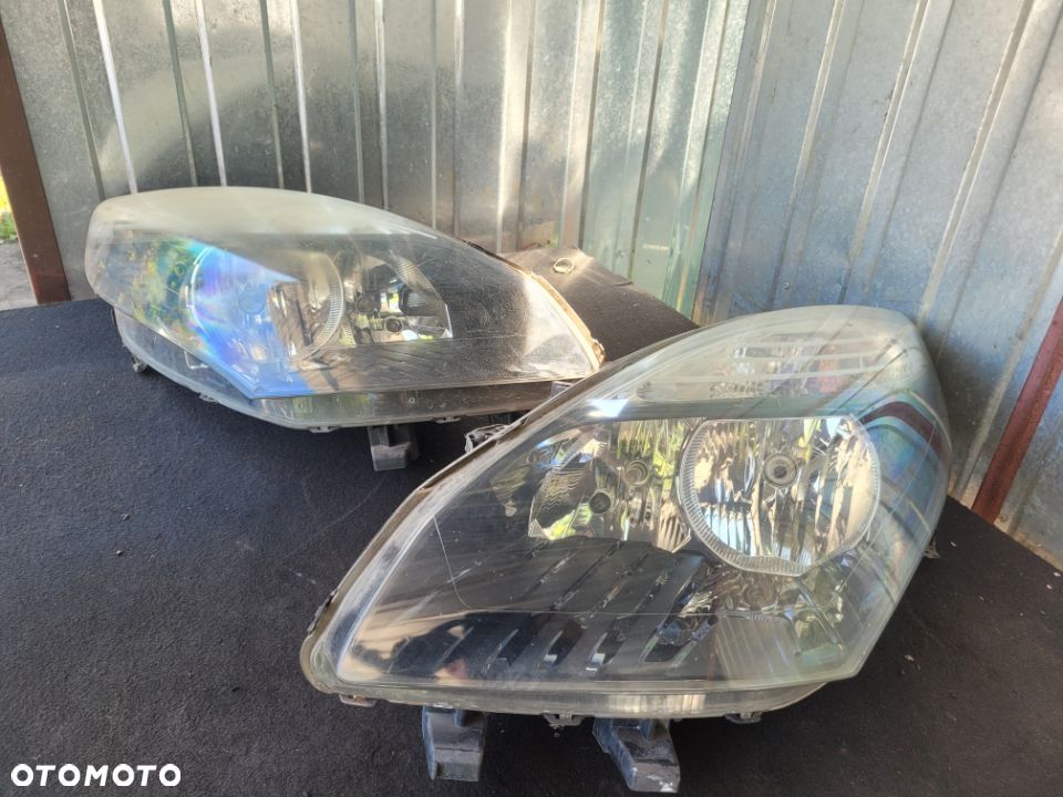 Lampa przednia lewa prawa reflektor Renault Scenic 3 III - 1