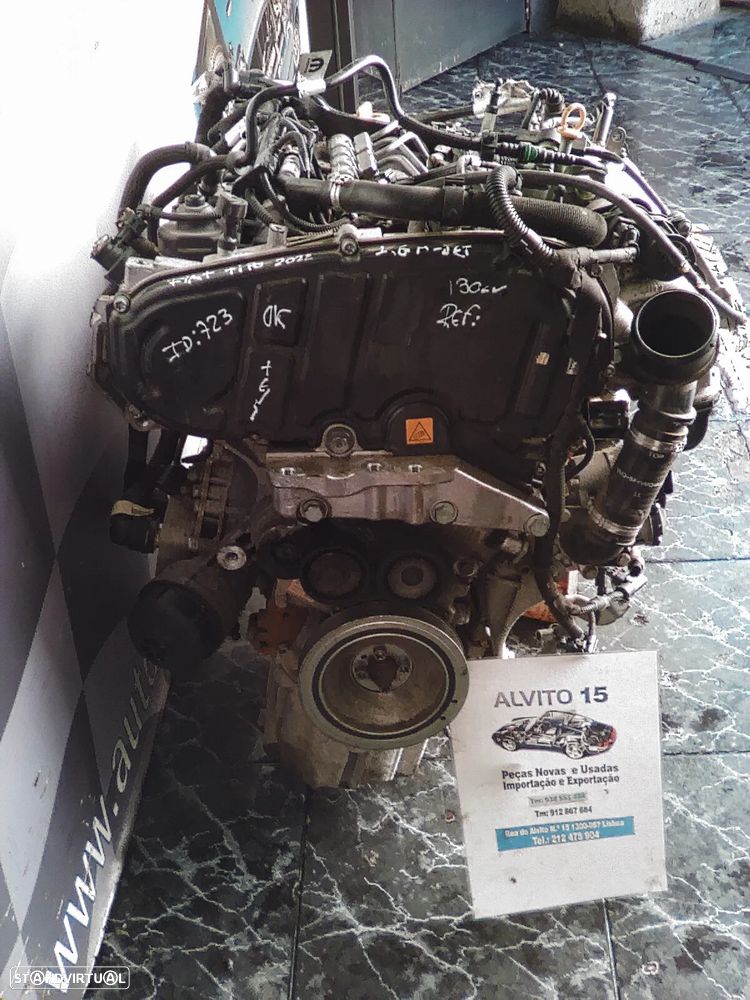 Motor Fiat Tipo   1.6  16v  multijet 2022  Referência: 46346020 - 3
