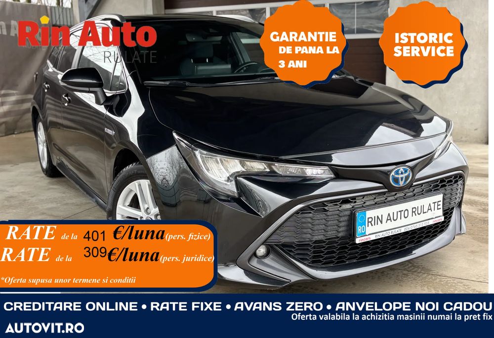 Toyota Corolla 2.0 HSD Dynamic interior Negru - 2