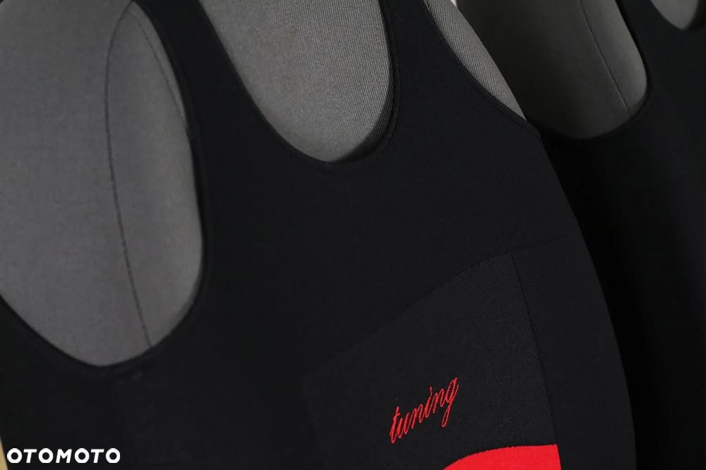 KOSZULKI POKROWCE NA FOTELE SAMOCHODOWE UNIWERSALNE NA PRZÓD MATERIAŁOWE - 8