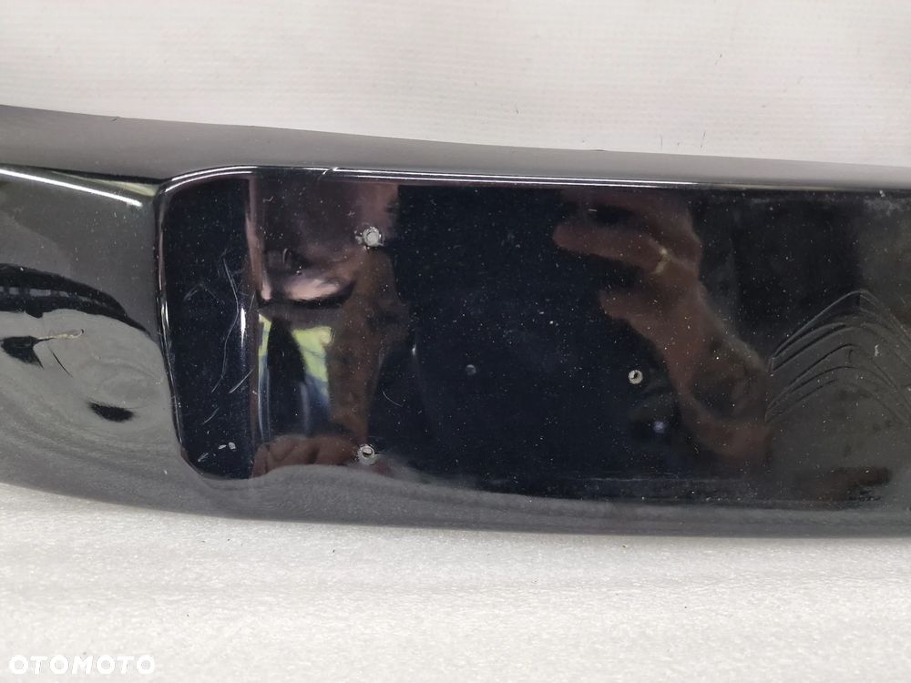 CITROEN C3 PICASSO LIFT 12- LISTWA / BLENDA POD TABLICĘ REJESTARCYJNĄ , NR 9802195877 , NR AUKCJI GL544 - 6